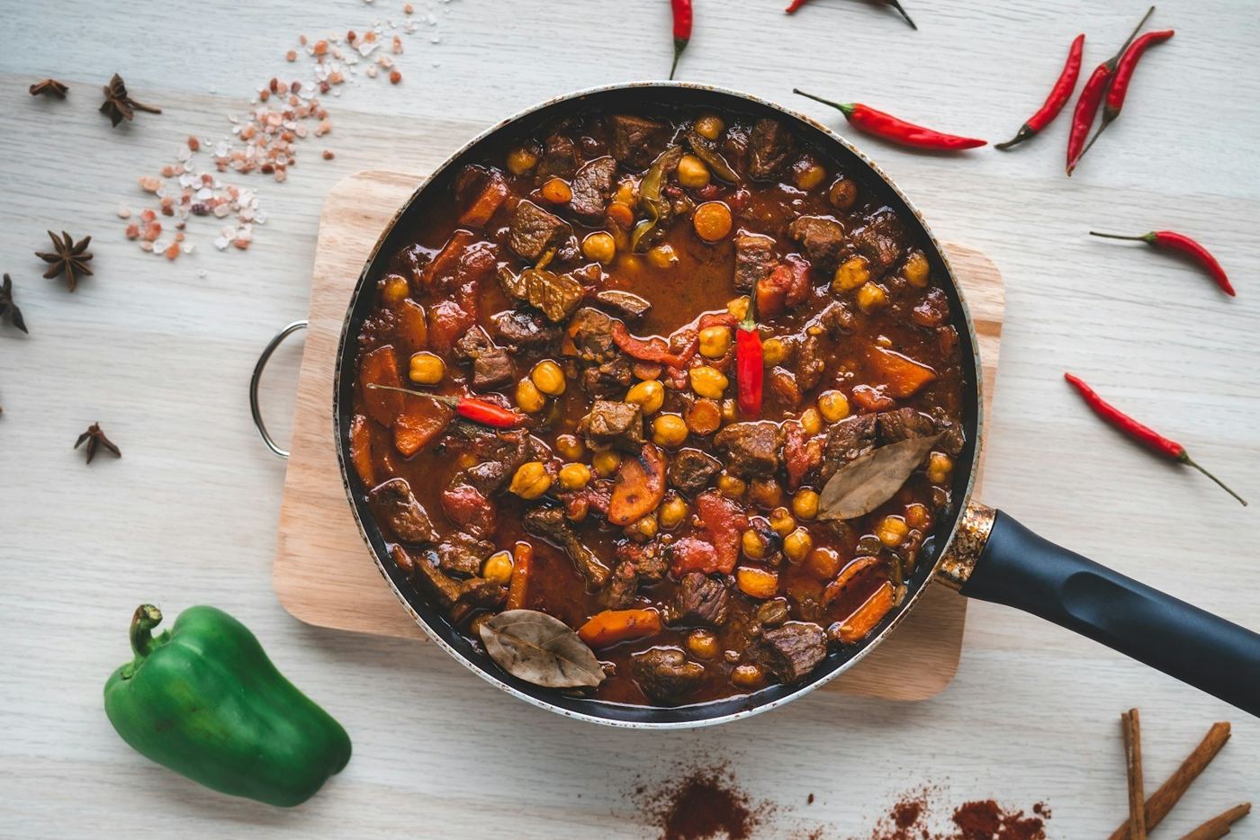 Bohnen-Mangold-Eintopf