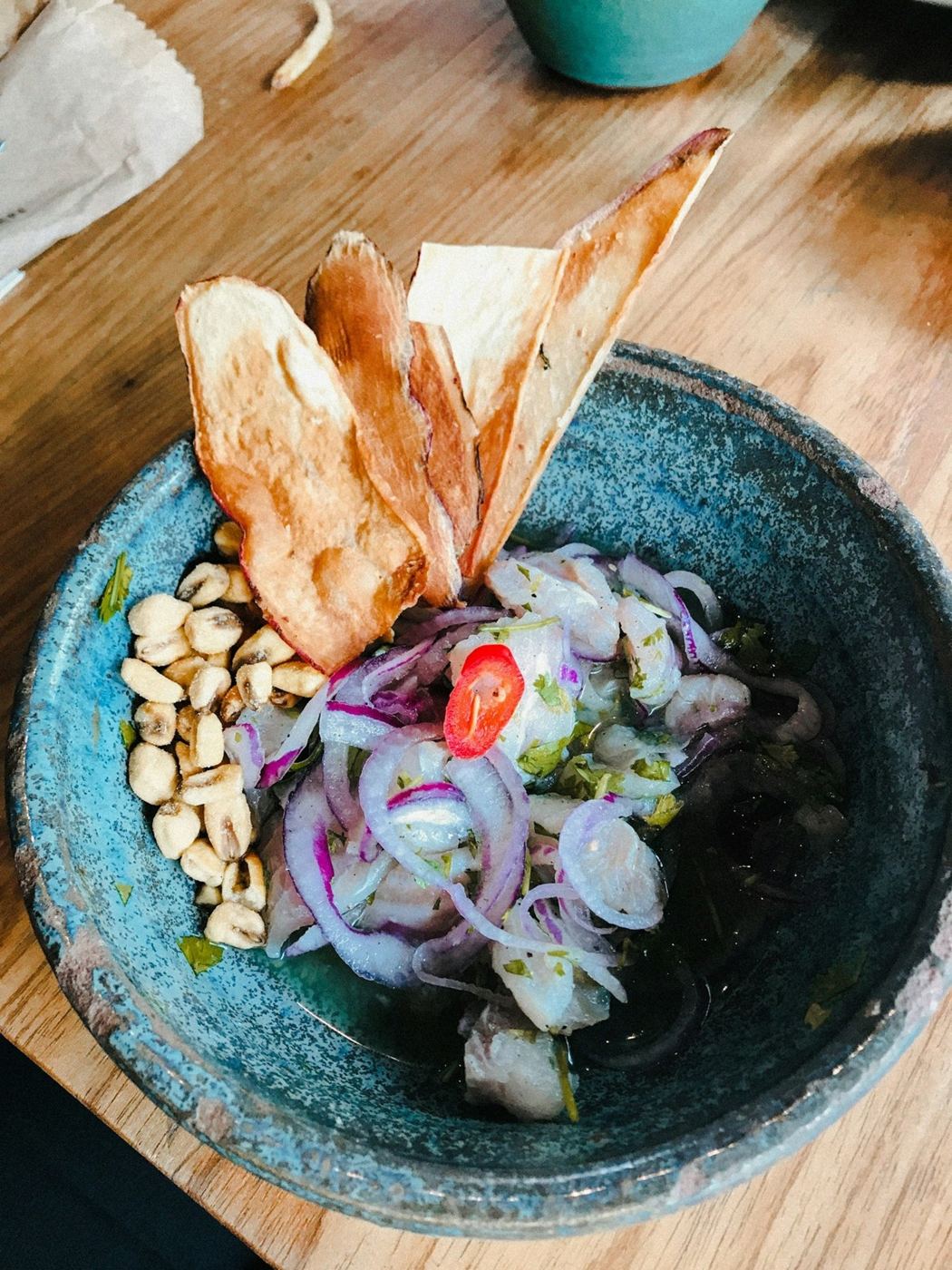 Ceviche de pescado