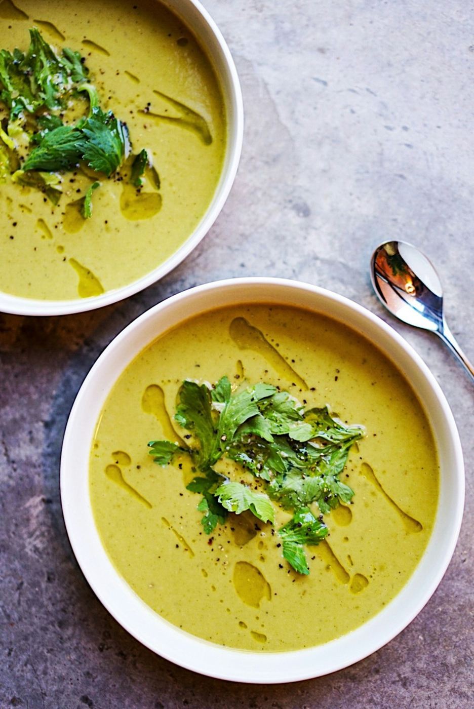 Erbsensuppe mit Karotten