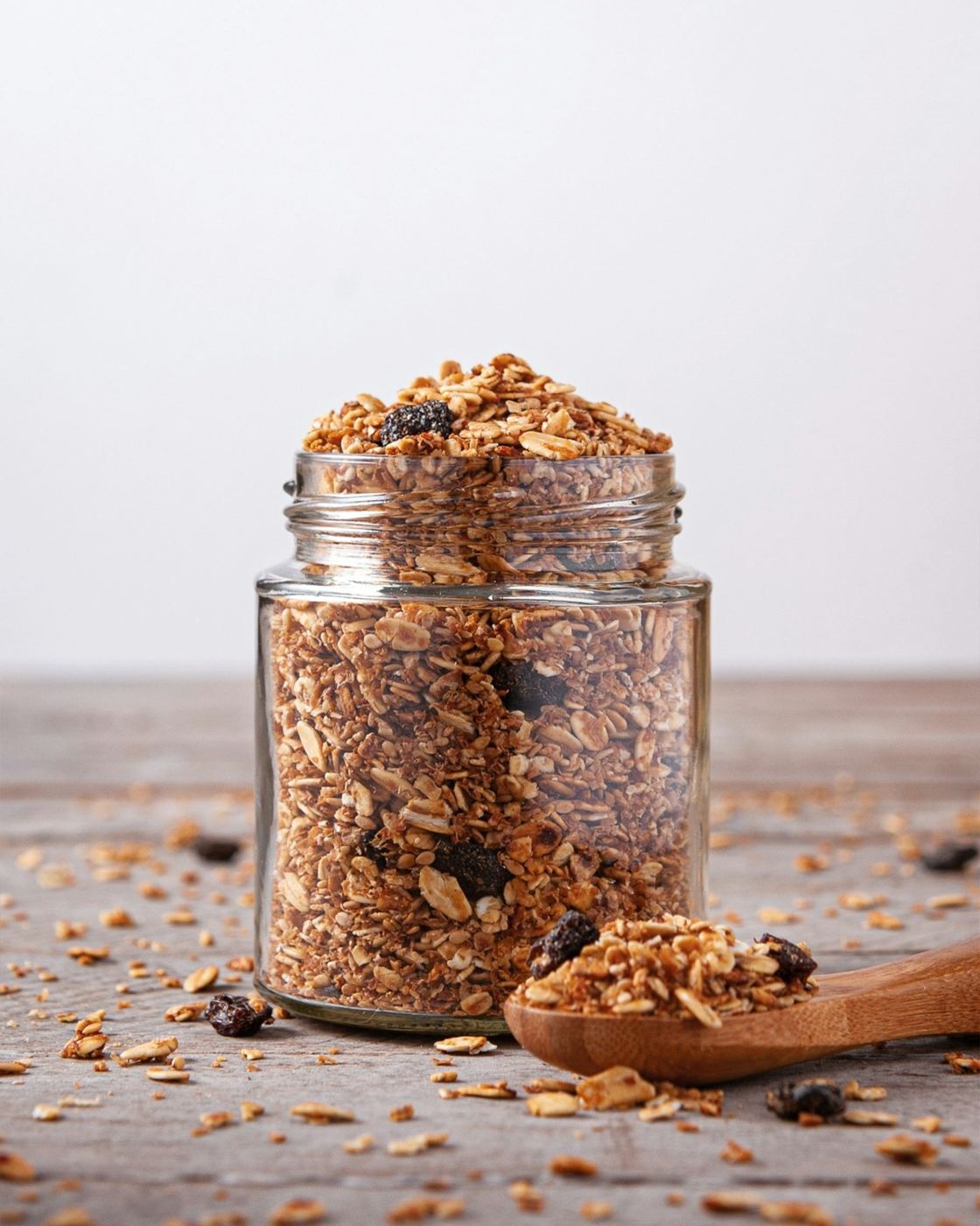 Granola mit Nüssen, selbst gemacht