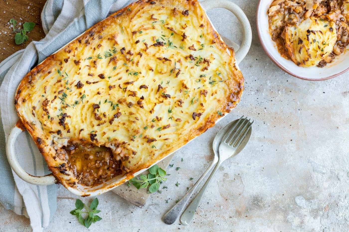 Linsen-Shepherd's-Pie