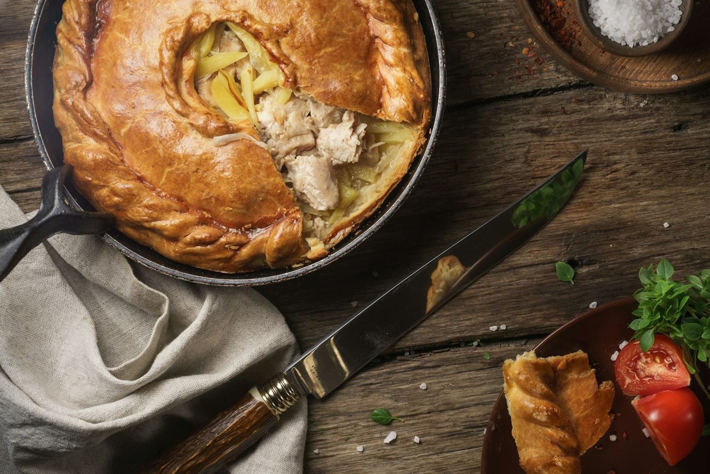Panada mit Gemüse