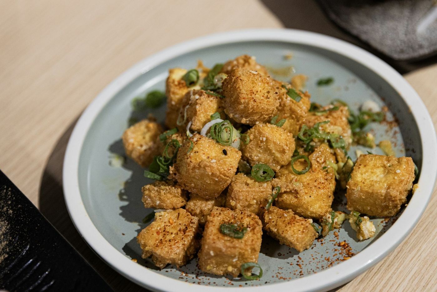 Tauhu Goreng – Tofu mit Erdnusssauce